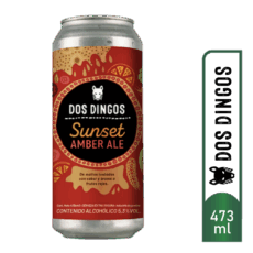 DOS DINGOS SUNSET AMBER ALE LATA