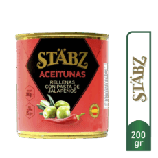 STÄBZ ACEITUNAS RELLENAS CON JALAPEÑO