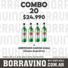 COMBO 20  AMERICANO GANCIA (4)