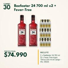 COMBO 30 — Beefeater 24 700 ml x2 + Fever-Tree