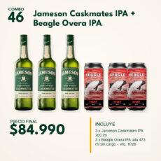 COMBO 46 — Jameson Caskmates IPA + Beagle Overa IPA