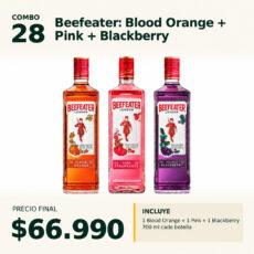 Combo 28 Beefeater: Blood Orange + Pink + Blackberry