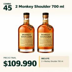 COMBO DESTILADOS 45 — 2 × Monkey Shoulder 700 ml