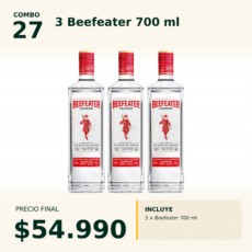 Combo 27 Beefeater 700ml x3