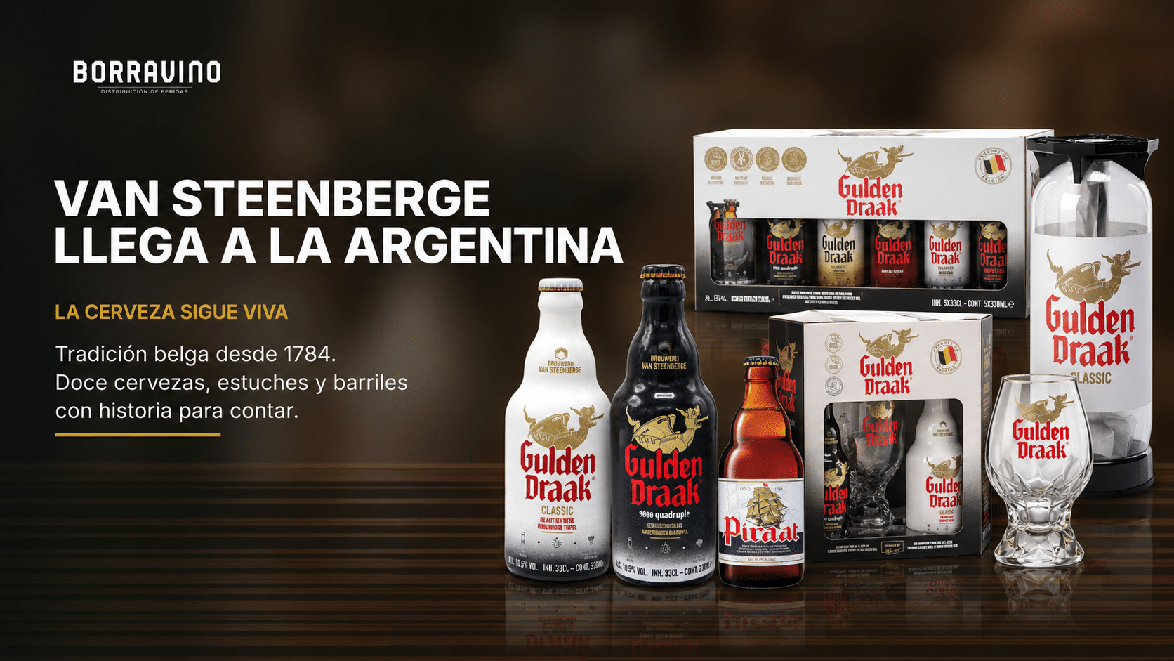 Van Steenberge llega a la Argentina